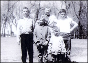 Lyle, LaVonne, Dale, Steve, & Clint Bucher 1960