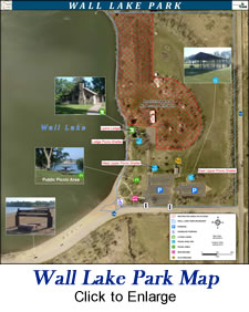 Wall Lake Park Map